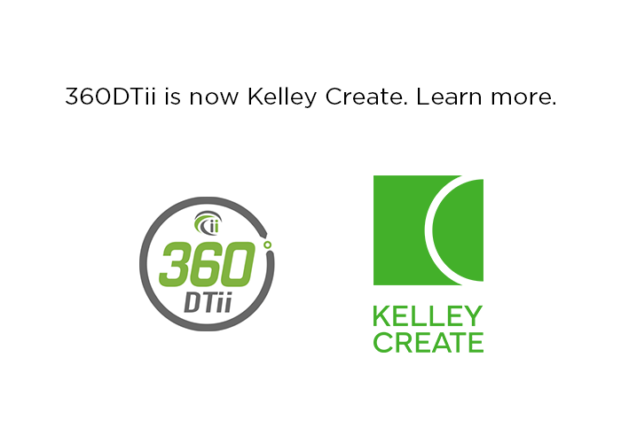 360Dtii is now Kelley Create - Learn More